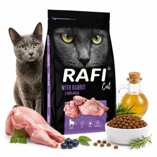 Rafi Cat z królikiem karma sucha dla kota 1,5 kg