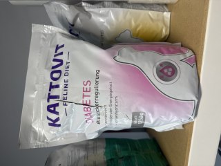 Uszkodzone KATTOVIT Feline Diet Diabetes dla kota 1,25kg