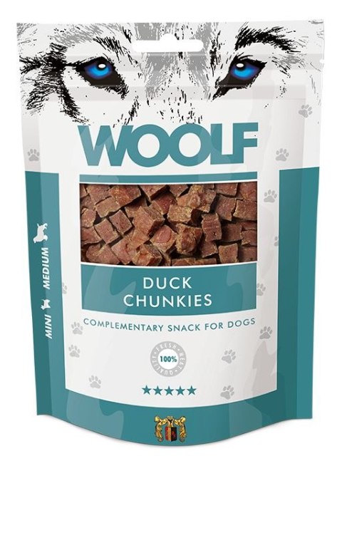 WOOLF DUCK CHUNKIES 100g