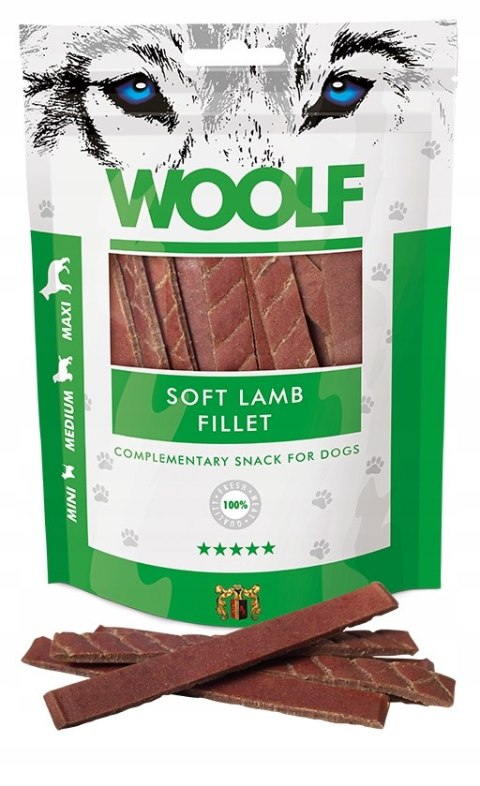 WOOLF SOFT LAMB FILLET 100 monoproteinowy przysmak z jagnięciny