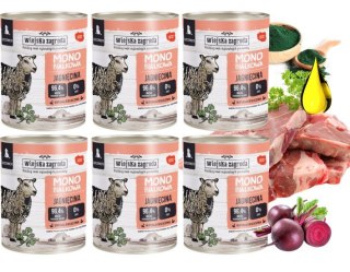 Wiejska Zagroda Jagnięcina monobiałkowa dla szczeniąt 6x800 g PUPPY