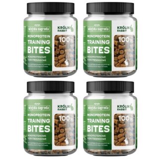 Wiejska Zagroda Treningowa Królik kąski monoproteinowe 4X150 g