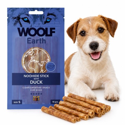 Woolf Earth NOOHIDE S Stick with Duck gryzaki z kaczki