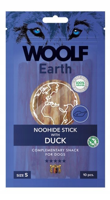 Woolf Earth NOOHIDE S Stick with Duck gryzaki z kaczki