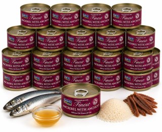 ZESTAW Fish4Cats Finest Makrela z Anchois 20X70g Karma dla Kota