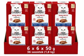 ZESTAW PURINA GOURMET MON PETIT 36x50g mokra karma dla kota dorosłego