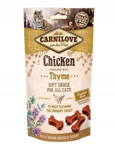 ZESTAW - Smakołyki Carnilove 6X50g kurczak tymianek przysmak