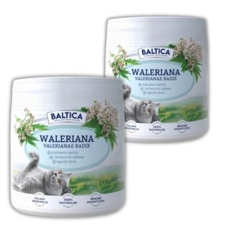 Zestaw Baltica Waleriana dla kota 2x50g na dobry humor depresję u kota