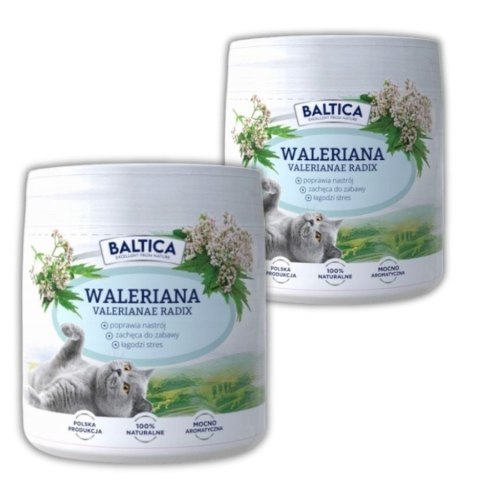 Zestaw Baltica Waleriana dla kota 2x50g na dobry humor depresję u kota