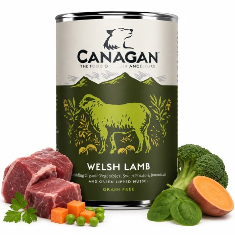 Zestaw Canagan Lamb Casserole 12x400g Karma Mokra dla Psa Jagnięcina