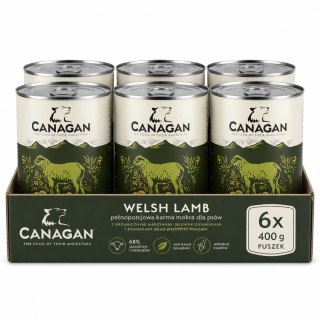 Zestaw Canagan Lamb Casserole 6x400g Karma Mokra dla Psa Jagnięcina