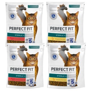 Zestaw PERFECT FIT STERILE PAKIET PRÓBNY DLA KOTA DOROSŁEGO 4X750G