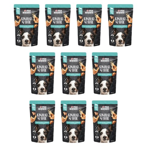 Zestaw Pan Mięsko saszetka Wieprzowina z dzikiem (dorosły) 10x150 g