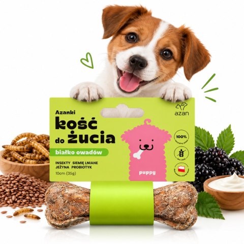 AZANKI PUPPY ZESTAW 8 KOŚCI DO ŻUCIA
