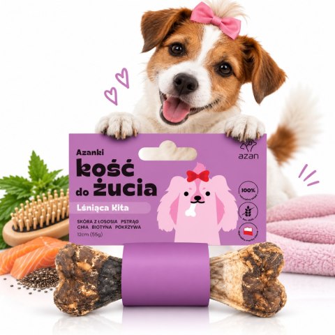 AZANKI ZESTAW FUNKCJONALNY 8 KOŚCI DO ŻUCIA S/M 12 cm