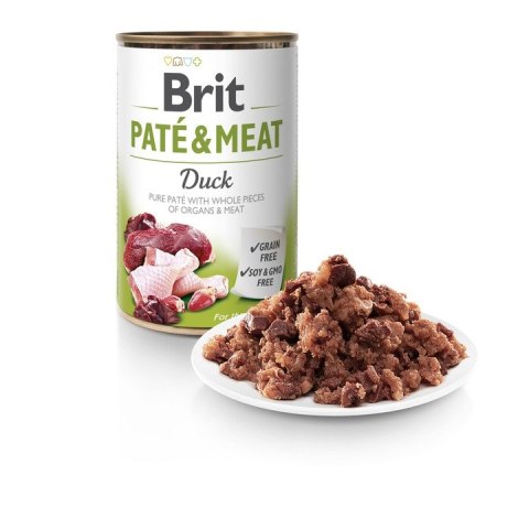 BRIT PATE MEAT DUCK VETPRIME MONO KACZKA 6X400 PAKIET PRÓBNY
