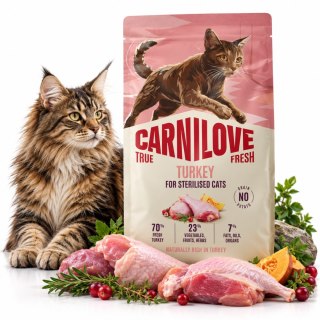 CARNILOVE CAT TRUE FRESH TURKEY STERILISED 400g