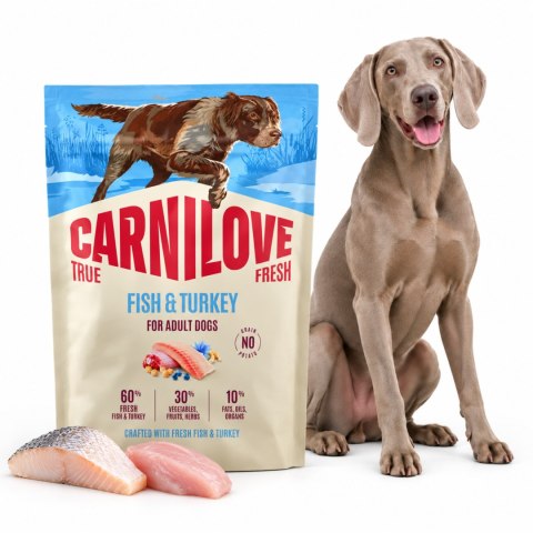 Carnilove True Fresh Fish & Turkey Adult 1,5 kg karma sucha dla psa