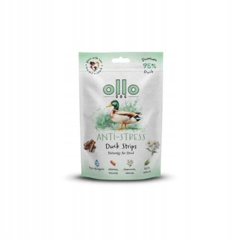 Ollo Anti-Stress Duck Strips 80g - Kaczka - Przysmaki funkcyjne