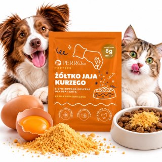 Perro Topers Żółtko Liofilizowane 8g dosmaczanie posiłków
