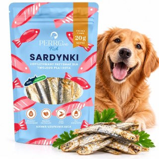 Przysmak dla psa PERRO FISH Sardynka Liofilizowany przysmak 20g