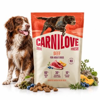 TRUE FRESH Beef Dry Dog food karma z wołowiną dla dorosłych psów 1,5kg