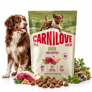 TRUE FRESH Duck Dry food for Puppies, karma z kaczką dla szczeniąt 1,5kg