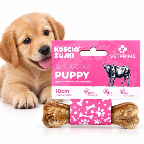 VETPRIME KościoŻujki Dental Puppy Kość dla Szczeniaka 10cm 35g Żwacz