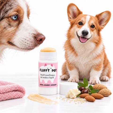 Zestaw Fluffy na spacer - spray na spacer i balsam do łapek dla psa