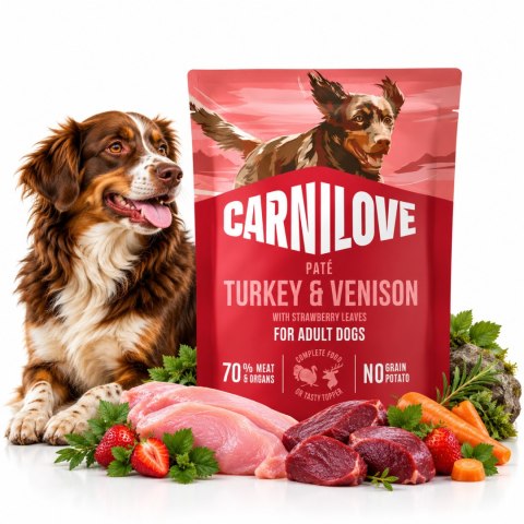 Zestaw testowy - Carnilove POUCH PATÉ 12x300g MIX SMAKÓW