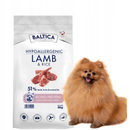 BALTICA Adult Lamb&Rice Hypoallergenic 6kg S rasy małe