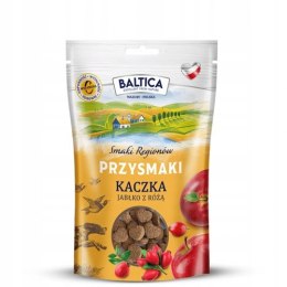 BALTICA przysmaki dla psa KACZKA JABŁKO RÓŻA 100g