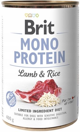 Brit Mono Protein Lamb&Rice 400