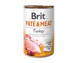 Brit PATE MEAT TURKEY 400