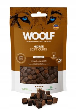 WOOLF Monoprotein Horse Soft Cubes 100g koń konina
