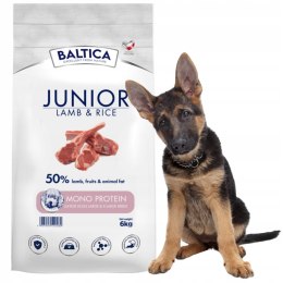 Baltica Junior Lamb&Rice 6kg karma dla szczeniąt ras dużych PUPPY