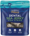 Fish4Dogs Dental Sea Jerky Fish Strips GRYZAK dla psa 100g ZĘBY
