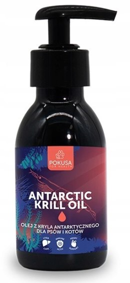 Pokusa Antarctic Krill Oil 100ml Olej z kryla Antarktycznego PIES KOT
