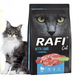 Rafi Cat Adult JAGNIĘCINA 7KG + 10 saszetek Cielęcina 100g