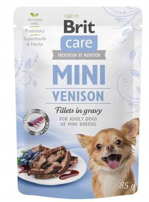 Brit Care Mini Pouch Venison 85g