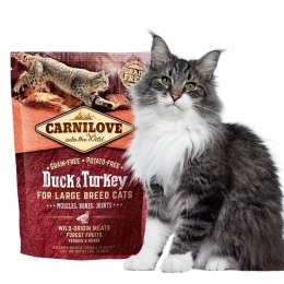 CARNILOVE CAT DUCK TURKEY 0,4g FOR LARGE BREED CATS