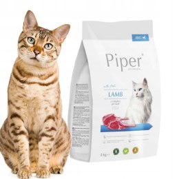 Piper Adult Cat Lamb Animals Dolina Noteci Jagnięcina Kot 3kg