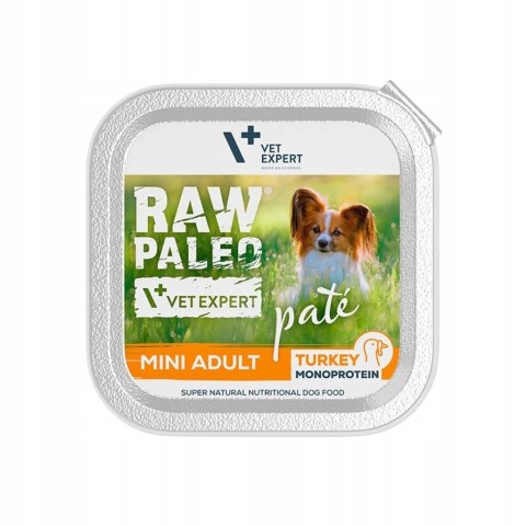 Raw Paleo Pate Mini Adult TURKEY tacka alu tray 150g