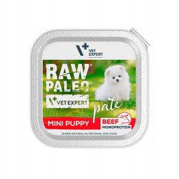 Raw Paleo Pate Mini BEEF Puppy alu tray tacka 150g