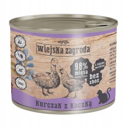 Wiejska Zagroda 12x200 MIX 2 ULUBIONESMAKI KURCZAK Z KACZKA, JAGNIĘCINA